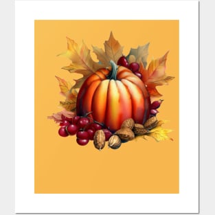 Thanksgiving Bounty Posters and Art
